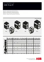 ABB SACE Tmax XT Instruction Manual preview