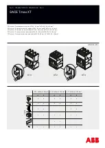 ABB SACE Tmax XT Quick Start Manual preview