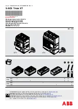 Preview for 1 page of ABB SACE Tmax XT5 Manual