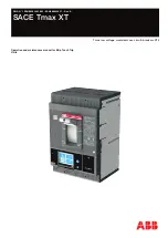 Preview for 1 page of ABB SACE Tmax XT5 Operation And Maintenance Manual