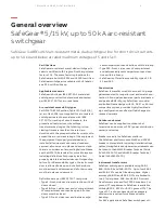 Preview for 6 page of ABB SafeGear Technical And Application Manual