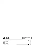 Preview for 24 page of ABB SafeRing Installation And Operating Instructions Manual