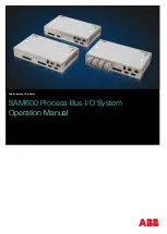 Preview for 1 page of ABB SAM600 Series Operation Manual