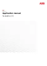 ABB Scalable I/O Applications Manual preview