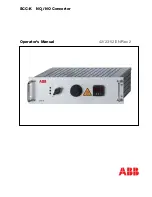 ABB SCC-K Operator'S Manual preview