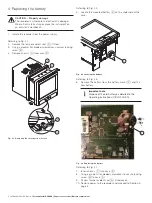 Предварительный просмотр 2 страницы ABB ScreenMaster RVG200 Battery Replacement Procedure