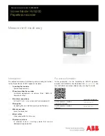 Предварительный просмотр 1 страницы ABB ScreenMaster RVG200 Commissioning Instructions