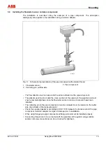 Предварительный просмотр 15 страницы ABB Sensyflow FMT200-D Operating	 Instruction