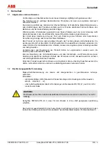 Предварительный просмотр 5 страницы ABB Sensyflow FMT400-VTCS Commissioning Instructions