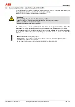 Предварительный просмотр 43 страницы ABB Sensyflow FMT400-VTCS Commissioning Instructions