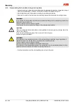 Предварительный просмотр 50 страницы ABB Sensyflow FMT400-VTCS Commissioning Instructions