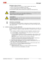 Предварительный просмотр 145 страницы ABB Sensyflow FMT400-VTCS Commissioning Instructions