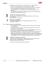 Предварительный просмотр 178 страницы ABB Sensyflow FMT400-VTCS Commissioning Instructions