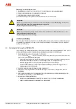 Предварительный просмотр 223 страницы ABB Sensyflow FMT400-VTCS Commissioning Instructions