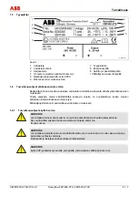 Предварительный просмотр 243 страницы ABB Sensyflow FMT400-VTCS Commissioning Instructions