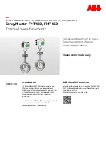 ABB SensyMaster FMT430 Operating Instructions Manual предпросмотр