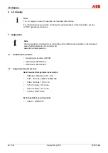 Предварительный просмотр 24 страницы ABB SensyTemp TSP Commissioning Instructions