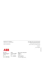 Предварительный просмотр 22 страницы ABB SensyTemp TSP111 Safety Instructions