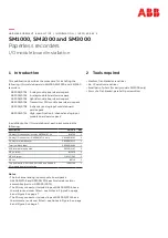 Предварительный просмотр 1 страницы ABB SM1000 Installation Instructions Manual