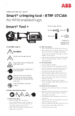 Preview for 1 page of ABB Smart BTRF-37C16A Operator'S Manual
