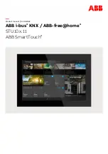 ABB SmartTouch i-bus KNX Product Manual предпросмотр