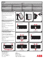 Preview for 1 page of ABB SMISSLINE TP ZLS224 Mounting Instruction