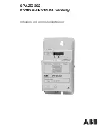 ABB SPA-ZC 302 Installation And Commissioning Manual preview