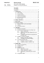 Предварительный просмотр 3 страницы ABB SPA-ZC 400 Installation And Commissioning Manual