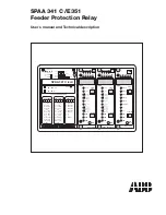 ABB SPAA 341 C /E351 User Manual preview