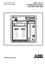 ABB SPAJ 141 C User Manual And Technical Description preview