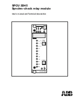 Preview for 21 page of ABB SPAU 140 C User Manual And Technical Description