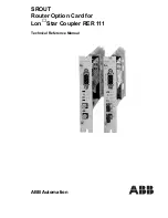ABB SROUT Technical Reference Manual preview