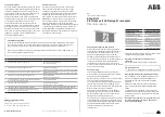 Preview for 1 page of ABB Stanilite DALI emergency Installation Manual