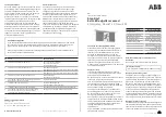ABB Stanilite Emergency Installation Manual preview