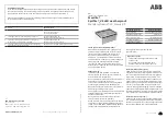 ABB Stanilite Spitfire V2 LED weatherproof Installation Manual предпросмотр