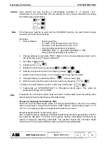 Preview for 44 page of ABB SYN 5201 Operating Instructions Manual