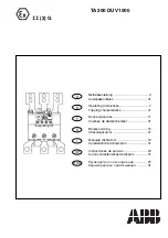 ABB TA 200 DU V1000 Operating Instructions Manual preview