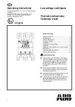 Preview for 7 page of ABB TA 200 DU V1000 Operating Instructions Manual