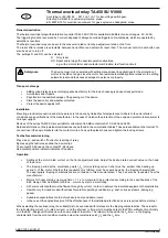 Preview for 9 page of ABB TA 450 SU V1000 Operating Instructions Manual