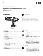 ABB T&B TBM6PCR-LI Operating Instructions preview