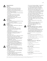 Preview for 2 page of ABB T&B Tools TBM14CR-LI Operating Instructions