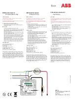 Предварительный просмотр 1 страницы ABB TF16-15 User Manual