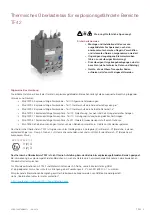 Preview for 3 page of ABB TF42 Operating Instructions Manual