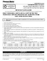 ABB Thomas & Betts 300W Instruction Manual preview