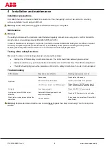 Preview for 8 page of ABB Tina 10A Original Instructions Manual