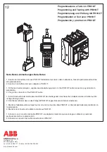 Предварительный просмотр 6 страницы ABB Tmax PR232 Getting Started