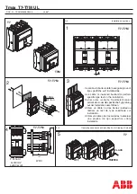 Предварительный просмотр 1 страницы ABB Tmax T7 Installation Directions Manual