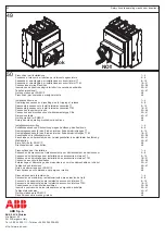 Предварительный просмотр 17 страницы ABB Tmax T7 Installation Directions Manual