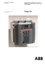 ABB Tmax T8 L3692 Instructions For Installation And Service preview