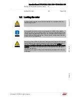 Preview for 110 page of ABB TPL65-A36 Operation Manual